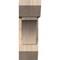 Ekena Millwork Thorton Slat Smooth Bracket w/ Offset Brace, Douglas Fir, 7 1/2"W x 22"D x 22"H BKT0806X22X22THR06SDF - alternate 3